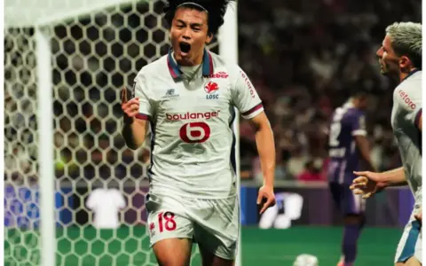 Ayase Ueda Cetak Gol Debut, Lille Taklukkan Toulouse 1-0