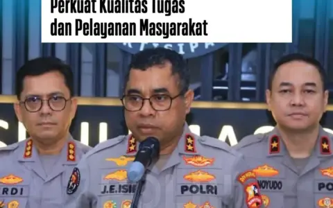 Kapolri Mutasi 424 Perwira Polri, 344 Dapat Promosi Jabatan